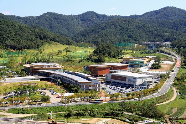 빛고을노인겅강타운 전경.