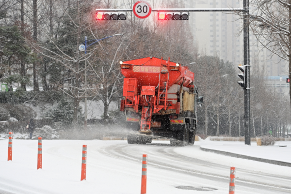 제설작업 / 안전신문 자료사진.