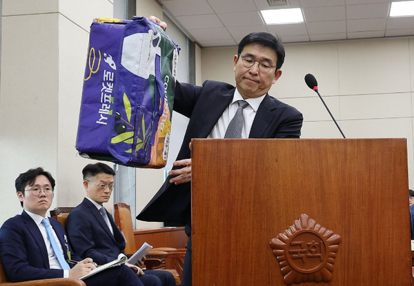 프레시백 드는 쿠팡 측 / 사진 = 연합뉴스. 