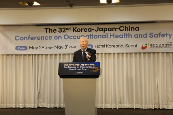 백헌기 (사)대한산업보건협회 회장.