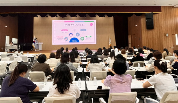 안산시, 학교 호흡기감염병 예방 위한 수두 대응 모의훈련 진행/ 사진=안산시