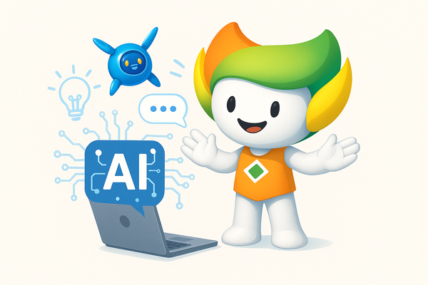 한국소방산업기술원 마스코트 ‘안심이’를 활용해 AI로 만든 이미지 / 사진 = 소방산업기술원 제공.