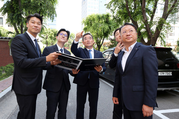 대우건설의 김보현 사장 등 임원진들 / 사진 = 대우건설 제공. 