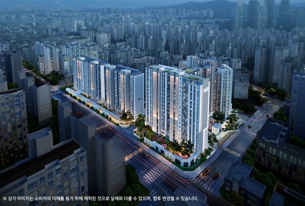 역삼센트럴자이 조감도 / GS건설 제공. 