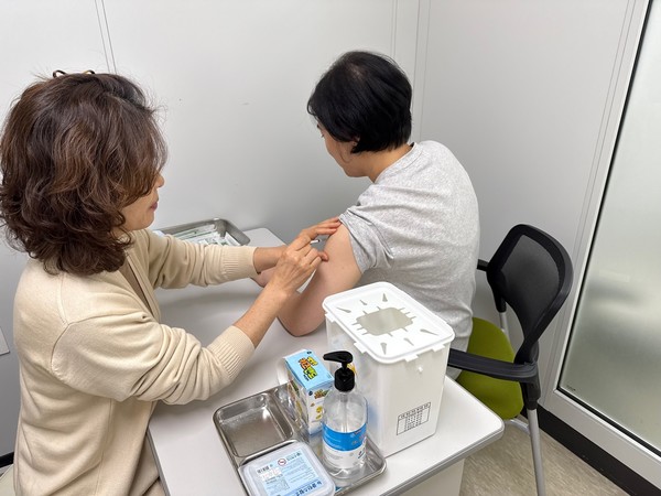 과천시 보건소 독감 예방 접종/ 사진=과천시